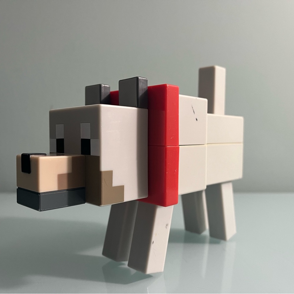 Minecraft Wolf Toy - Picture 2 of 7